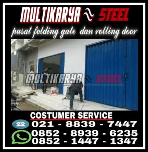 Luas hasil lebar x tinggi dimensi ukuran di kalikan nilai jual permeter persegi. CV,Multikaryasteel Daftar Harga Murah Pintu Folding Gate 0 ...