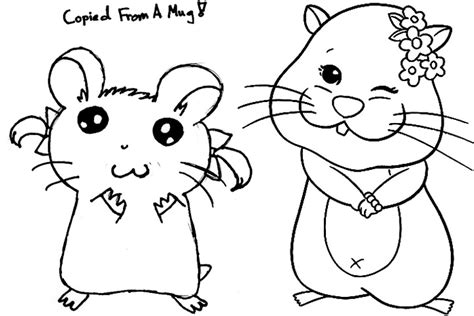 Get hold of these colouring sheets that are full of hamster images and offer them to your kid. Hamster Coloring Pages Printable at GetDrawings | Free download