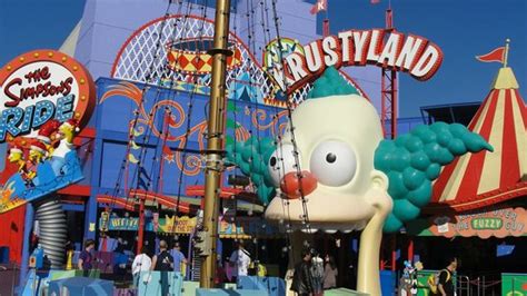 Universal is a 365 day permission slip to go all out and all in, all day long. Krustyland for the Simpsons ride. - Picture of Universal ...