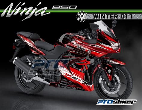 Maybe you would like to learn more about one of these? Modifikasi Ninja 250 Karbu Warna Merah Decal Modif WINTER ...