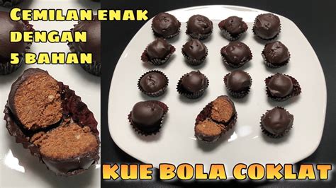 Cantik tak kek buttercream happy anniversary dari kami kek birthday peminat bola sepak | kek bolasepak. Kue Bola Coklat Sangat Simple dan Nikmat - YouTube