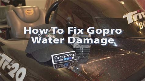 How do you fix laminate flooring? How To Fix GoPro Water Damage - YouTube