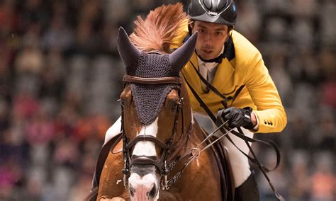 Yuri mansur, montando alfons, vai disputar a final olímpica, em tóquio (foto: Yuri Mansur fica em 1º na estreia da Etapa de Cascais