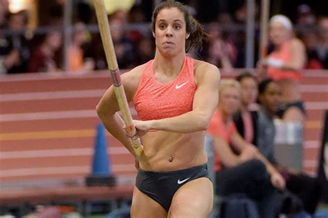 Olympic champion katerina stefanidi won the women's edition of the 'garden pole vault challenge'. Katerina Stefanidi wins 1st place in pole vault at ...