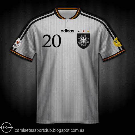 Adidas dfb deutschland auswärts trikot em 1996 original neu ohne etikett xxl. DFB EM 1996 Heimtrikot - Fußball EM 2020