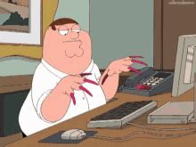 Peter griffin nails template also called: Finger Nails GIFs | Tenor