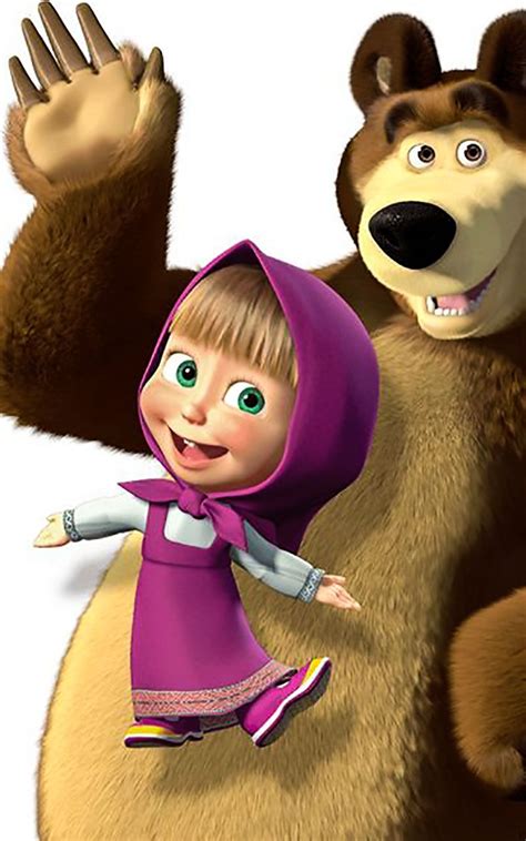 You can download any masha and the bear mobile wallpaper for phone. Masha HD Wallpaper For Android | Masha et l'ours, Fond d ...