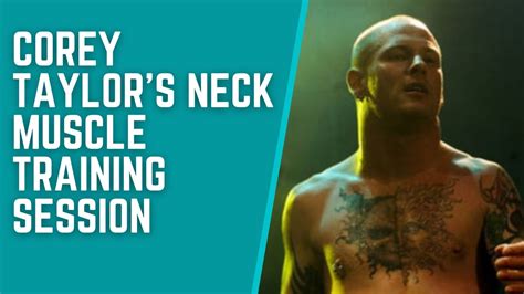 Corey taylor is one of my biggest inspirations. Corey Taylor's Neck Muscles Training Session - YouTube