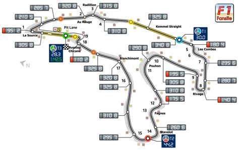 All orders are custom made and most ship worldwide within 24 hours. Circuito Spa-Francorchamps: Layout da pista e registro de ...