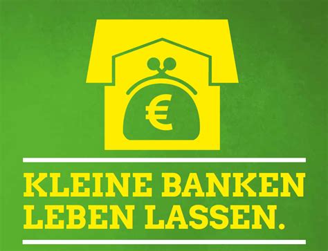 Kleine banken zijn kleine zachte meubelen met een slaapplaats in ongevouwen vorm. Einladung: Podiumsdiskussion "Kleine Banken leben lassen ...