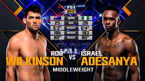 يوسف زلال ufc fight night. UFC Debut: Israel Adesanya vs Rob Wilkinson | Free Fight