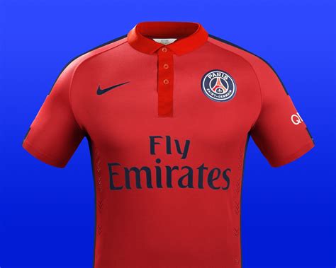 Psg brought to you by: PSG、2014-15新サードユニフォームは情熱の"赤"
