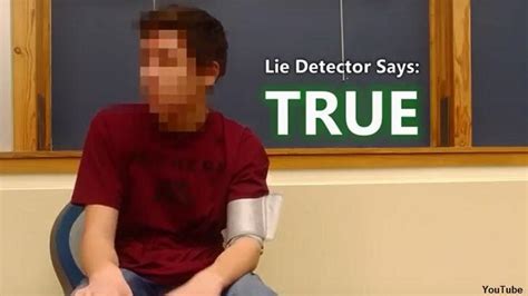 Identify the person's reason for telling the lie. Video: 'Time Traveler' Passes Lie Detector Test? | Coast ...