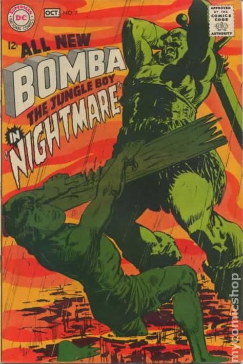 Who is the publisher of the book bomba the jungle boy? Bomba the Jungle Boy (1967) comic books