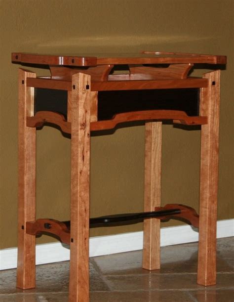 Build your own greene and greene inspired nightstand using this detailed plan as your guide. Green and green furniture, no power tools woodworking, rear carport house plans