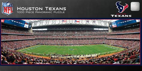 Texan stadium is close to northwest high school. MasterPieces NFL Houston Texans Stadium Panoramic Jigsaw ...