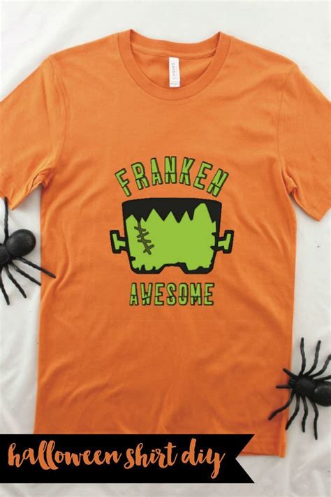 See more ideas about diy shirt, diy fashion, diy clothes. Franken Awesome Shirt DIY | Diy shirt, Diy halloween shirts, Cool shirts