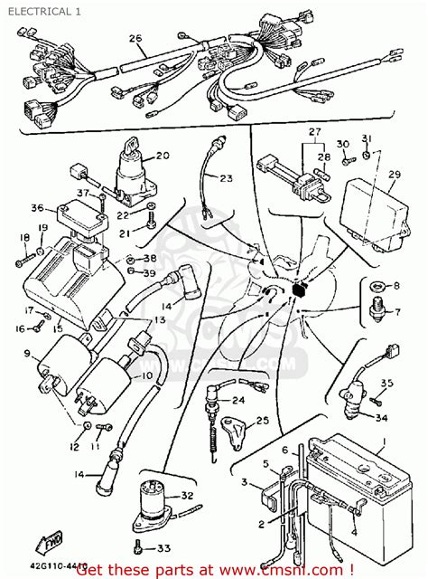 Accumulated by grounding yourself to the ground buss in the unit (heavy gauge black wires connect to this buss). 1985 Yamaha Virago 750 Wiring Diagram