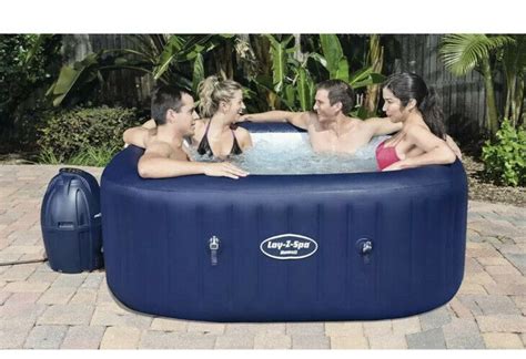 Free shipping on qualified orders. Lay-Z-Spa Hawaii Inflatable Hot Tub Lazy Jacuzzi No Lid ...