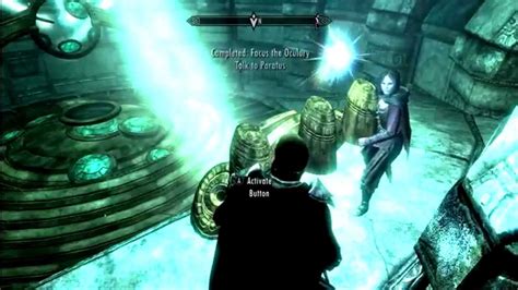 Just use them on the centre of the machine and the lights will spread in different ways. How to Focus the Oculory in Skyrim / Solve Mzulft Aedrome ...