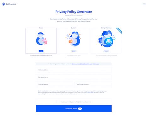 Our free privacy policy generator, which has been updated to include the requirements of the general data protection regulation (gdpr), can help make sure your business complies with the law and encourages customer trust. 7 Best Privacy Policy Generators for Legal Compliance