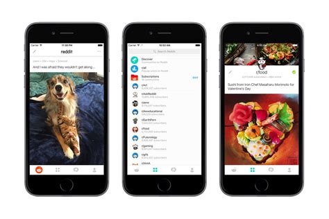 Start off with what you like and go from there. Reddit launches official apps for Android and iPhone | The ...