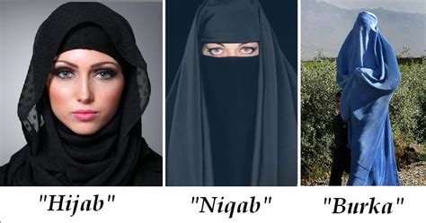 Being muslim veils there are important differences between them in terms of shape, origing, area of use… Hijab, Niqab and Burka FAQ (part 1) - Album on Imgur