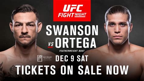Two titles fights, two legends return | official trailer. UFC Fight Night 123: Matchkort - MMA & UFC NYHETER - SVERIGE