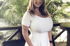 curvy pholder provocative breasts modest