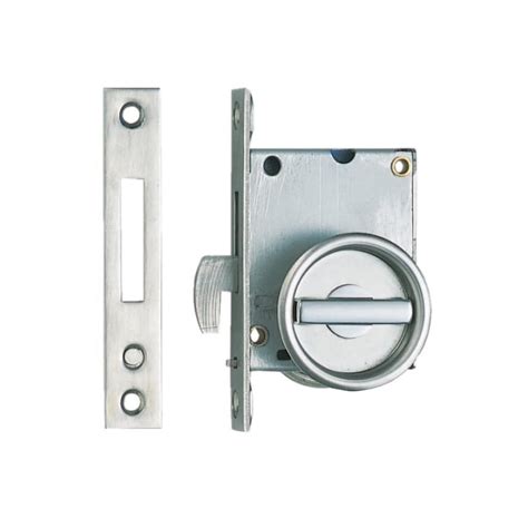 Pocket door handles conserve space and allow easy opening and closing. Sugatsune HC-30R Privacy Sliding Door Latch with Thumbturn ...