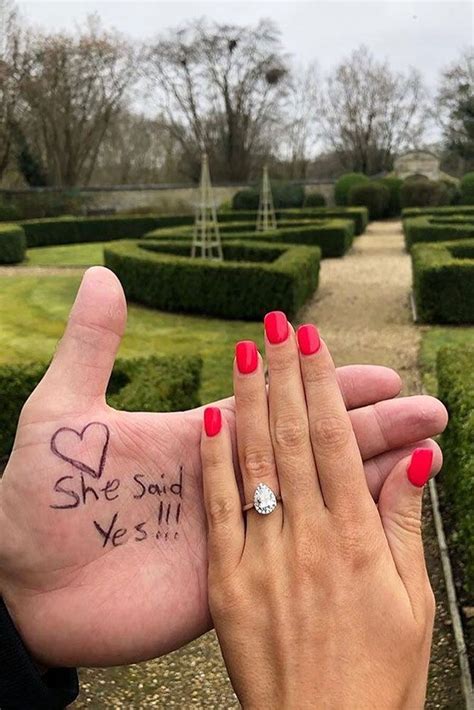 We've seen the she/he/i said yes caption over and over again, and while we love how simple and cute it is, this special moment deserves a unique instagram caption. 27 Engagement Photos That Inspire To Say "Yes" (With ...