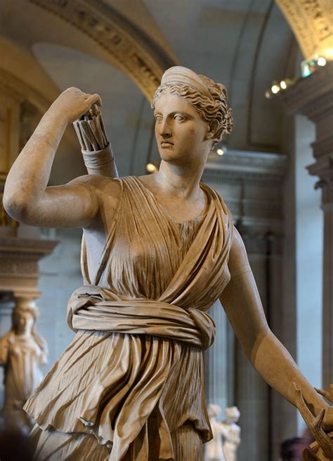 Diana the huntress (en) dipinto di autore ignoto (it); Diana (Artemis) Huntress known as Diana of Versailles. The ...
