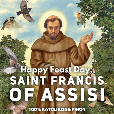 He is the patron saint for ecologists. October 04 - Memorial of St. Francis of Assisi O God, by ...