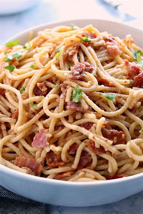Enjoy a taste of italy with this puttanesca pasta sauce recipecredit: Instant Pot Pasta Carbonara Recipe - the easiest pasta ...