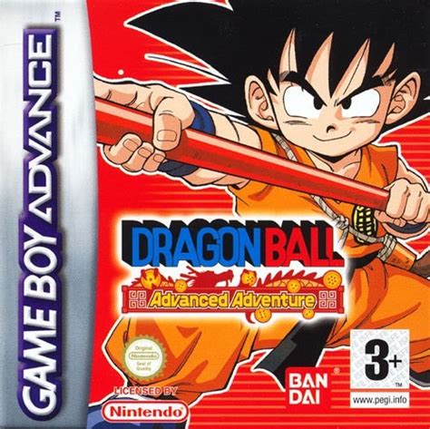Dragon ball tells the tale of a young warrior by the name of son goku, a young peculiar boy with a tail who embarks on a quest to become stronger and learns of the dragon balls, when, once all 7 are gathered, grant any wish of choice. Dragon Ball : Advanced Adventure (GBA)