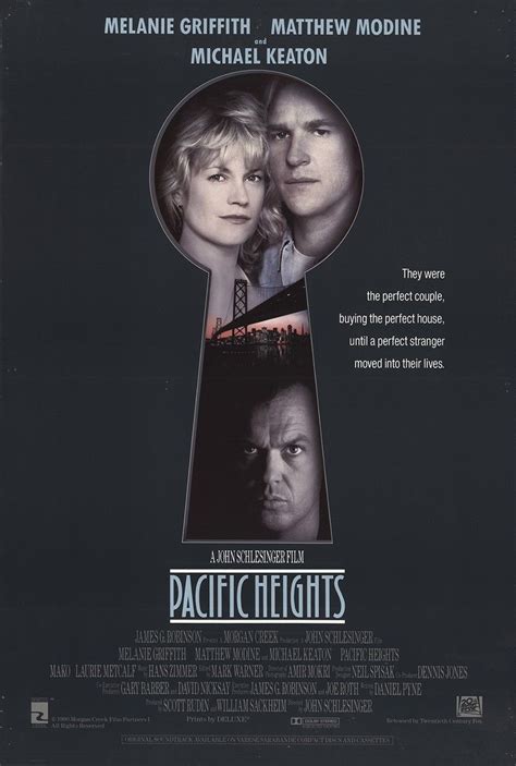Chu's lively and authentic eye for storytelling to capture a world very much of in the heights was filmed in new york, primarily on location in the dynamic community of washington heights. PACIFIC HEIGHTS (1990) in 2019 | Pacific heights, Movie posters, Movies