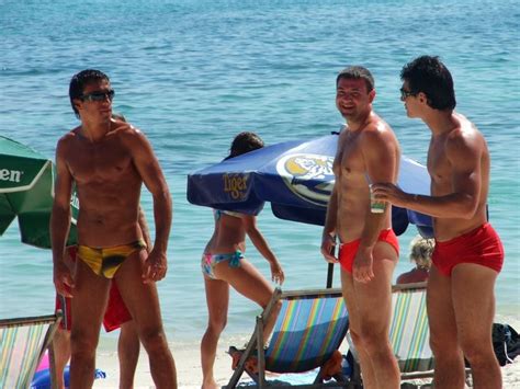 But the question is, why are you on here? One Wild and Precious Life: Italian guys on the beach in ...