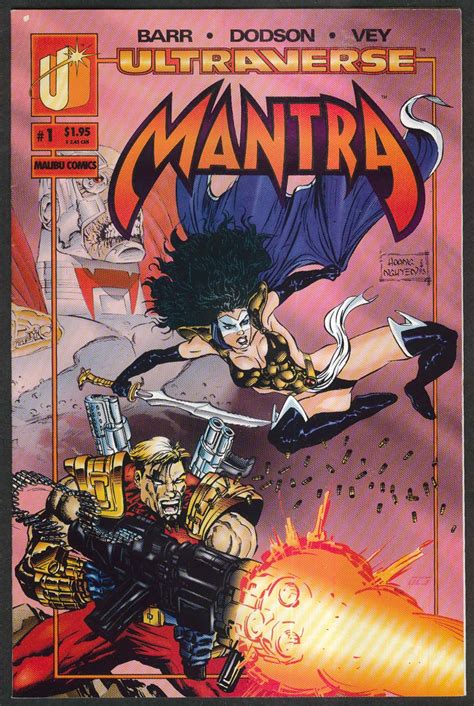 Carnage (eternity imprint) one shot (1987) #1. MANTRA #1 Malibu comic book 7 1993