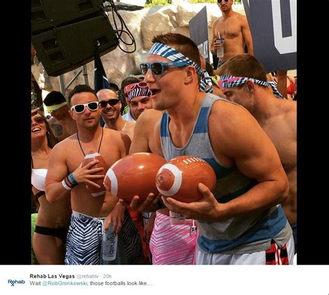 At last night's los angeles one basketball fan shared a vine of gronkowski's antics with the caption lmfaoh gronk while the. Rob Gronkowski goes big in birthday celebration in Vegas ...