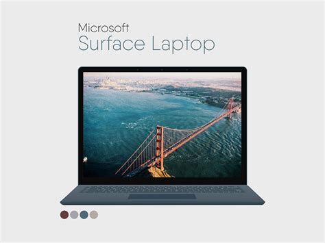 Or maybe you just need an unbranded laptop to show your project. Microsoft Surface Laptop Flat Mockup | Free PSD Template ...