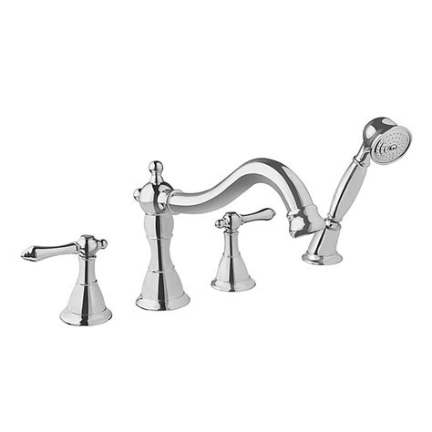 Choose from dozens of styles, including victorian, lockwood, innovations and the whether it be new faucets, a shower unit or a roman tub! Roman Tub Faucet With Hand Shower P, Antis 9L4274CP ...