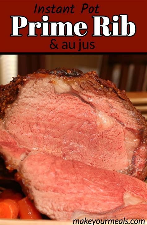 Find this pin and more on instapot recipes by jennifer blackburn. Prime Rib Insta Pot Recipe / Instant Pot Beef Spare Ribs ...