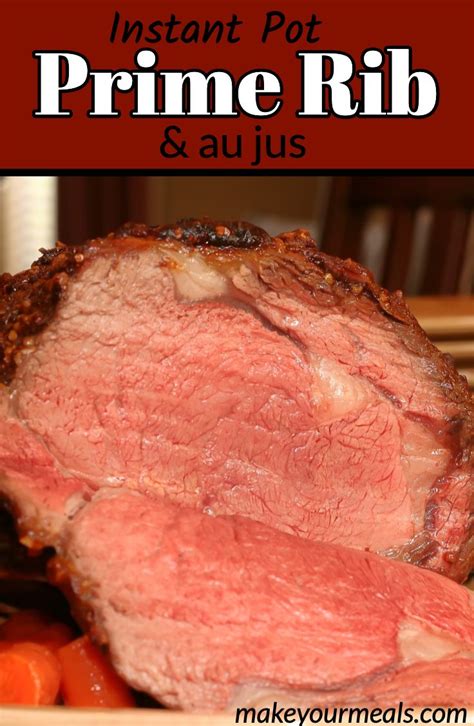 Tender and juicy prime rib is the you'll love these instapot ribs! Prime Rib In Insta Pot Recipe - Instant Pot Prime Rib And ...