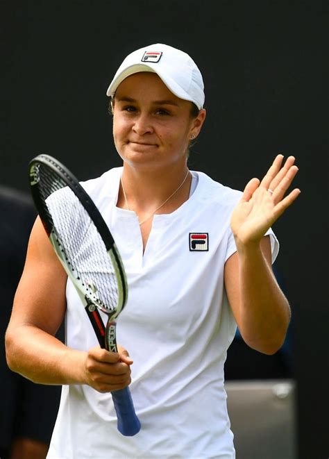 World number one ashleigh barty may not be defending her french open title later this month, but that hasn't stopped her from already an adept cricketer, having previously played for the brisbane heat in the inaugural season of the women's big bash, australian barty swapped her racquet for a. Ashleigh Barty - Wimbledon Tennis Championships in London ...