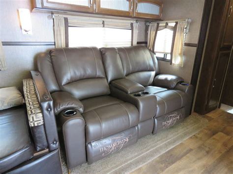 This euro chair provides you with padding in all the right places and. Thomas Payne Seismic Dual Power Reclining RV Loveseat w ...