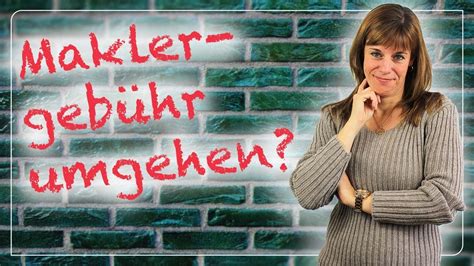 Aber ab wann gelten die werte als erhöht? Ab wann hat ein Makler eine Provision verdient ⁉️ Jeder ...