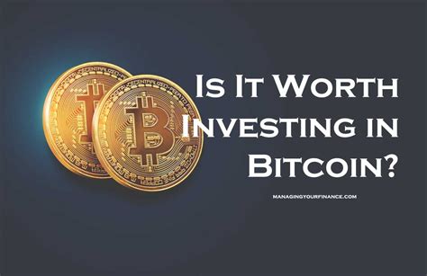 Is investing in bitcoin risky? Is It Worth Investing in Bitcoin | Investing, Bitcoin