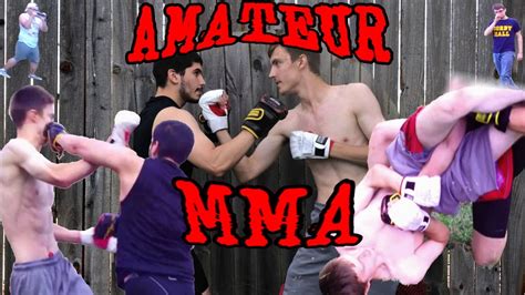 Self defense, russian martial arts shows how to protect yourself! Amateur Backyard MMA Fight ~ Nicholas Wegner VS Kevin R ...