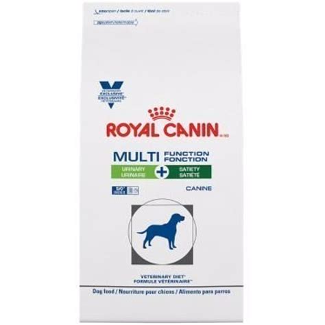 The aromatic dry kibble stimulates your cat's appetite and encourages eating. Royal Canin Veterinary Diet Canine Multifunction Urinary ...