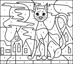 Thousands of printable coloring pages, for kids and adults! Black Cat Coloring Page. Printables. Apps for Kids.